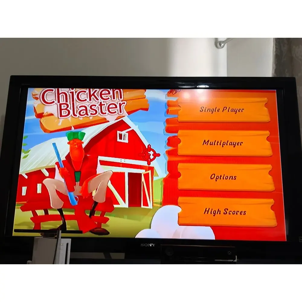 Chicken Blaster Nintendo Wii CIB Complete With Manual
